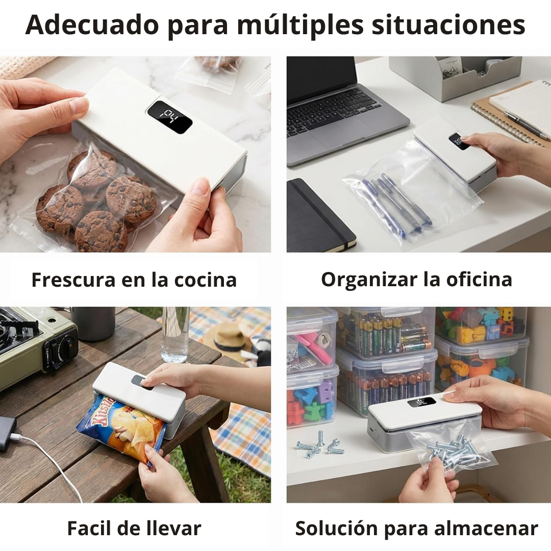 Sellador de Bolsas portatil
